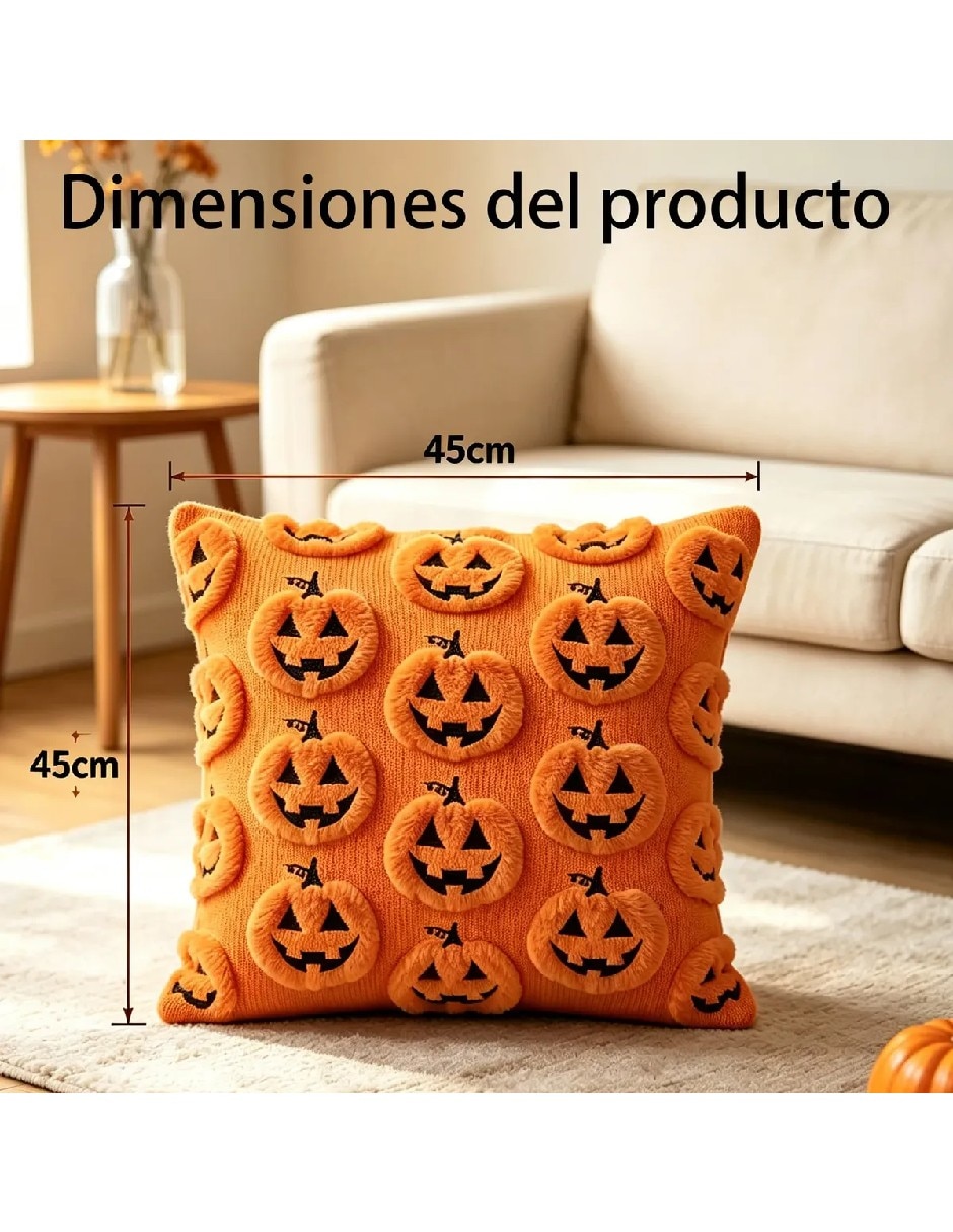 Set funda cojín Halloween 6