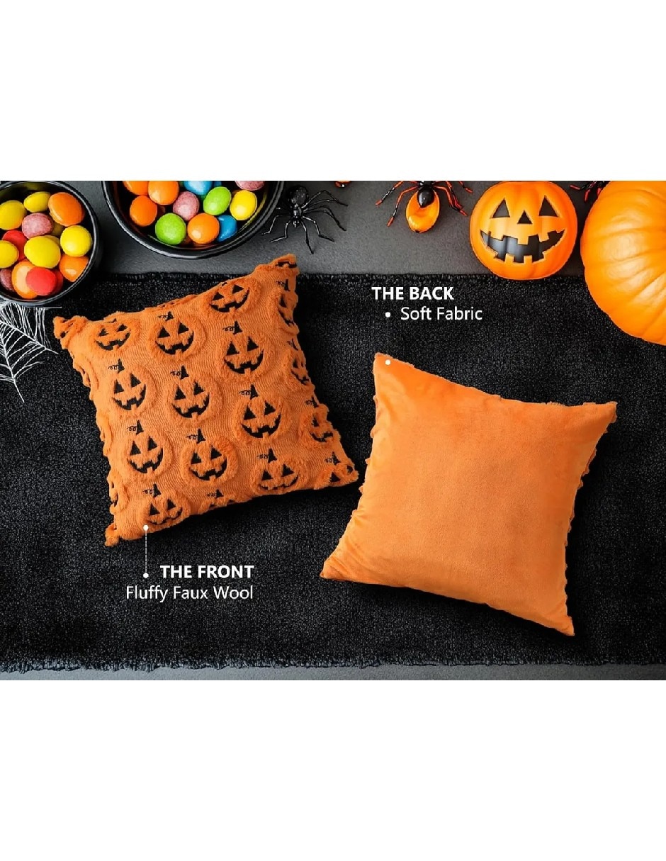 Set funda cojín Halloween 4
