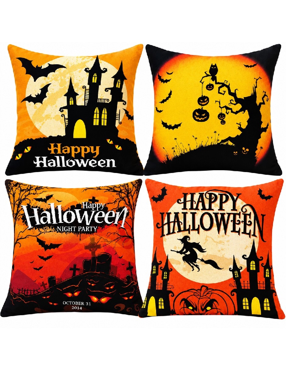 Set funda cojín Halloween