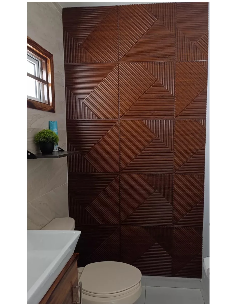 Panel decorativo para hogar e interior de cuadrada 2