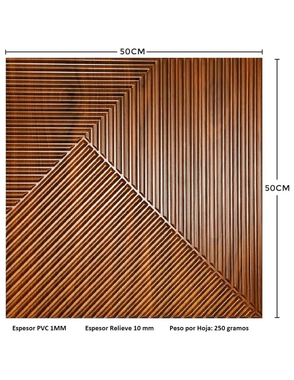 Panel decorativo para hogar e interior de cuadrada 5