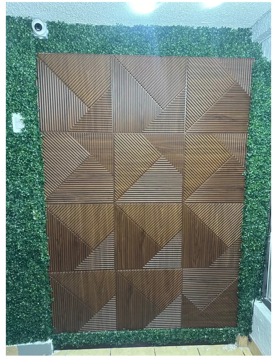 Panel decorativo para hogar e interior de cuadrada 4