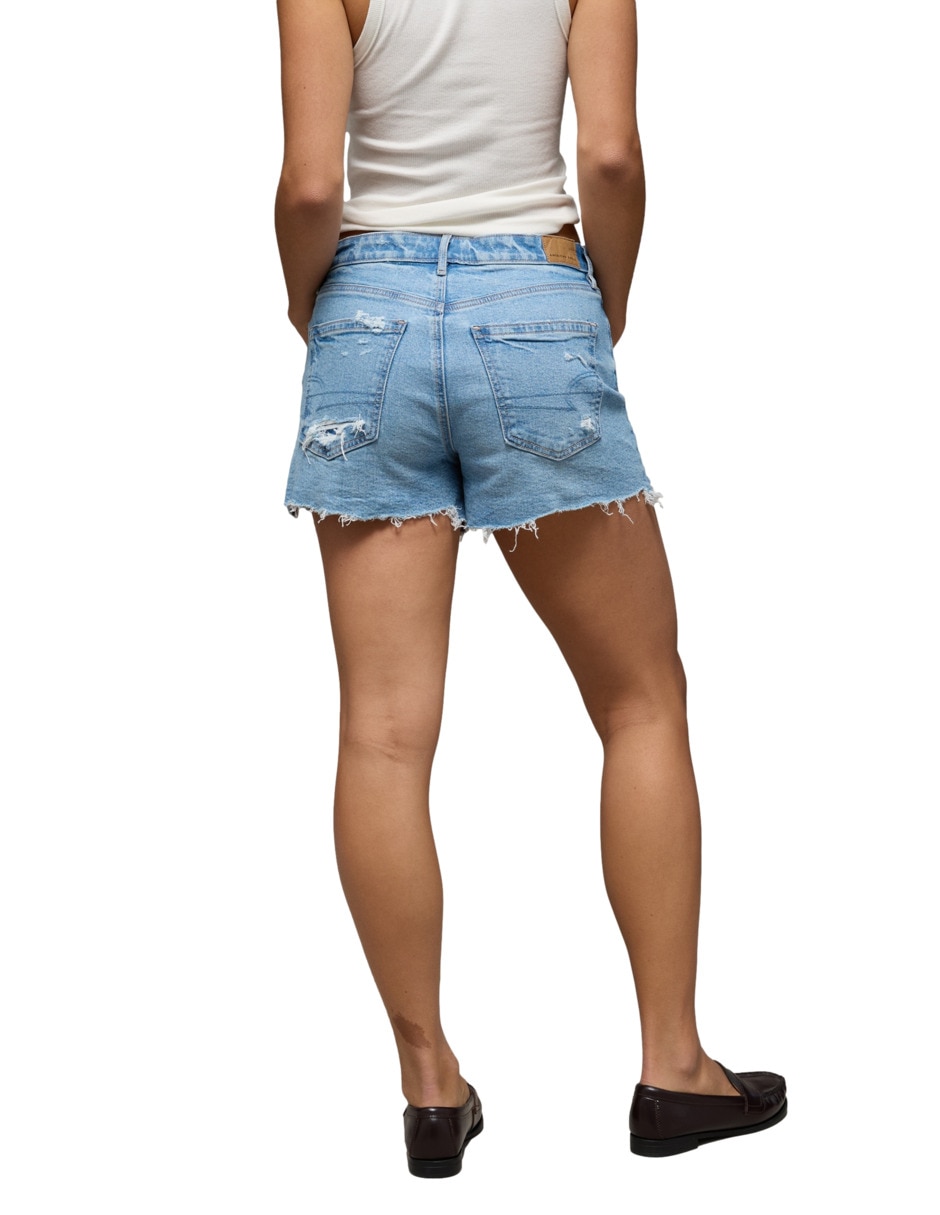 Short american eagle de algodón para mujer